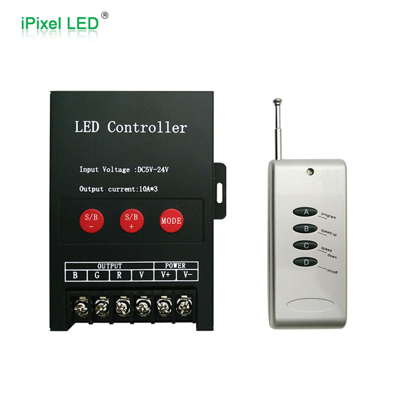 3*10A RGB LED控制器
