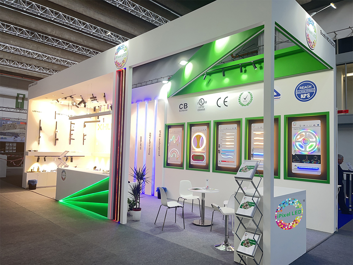 iPixel LED at Light+Building  2024 with colorful LED Solutions
